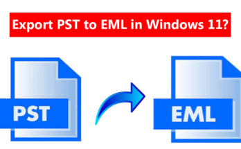 export pst to eml for windows 11