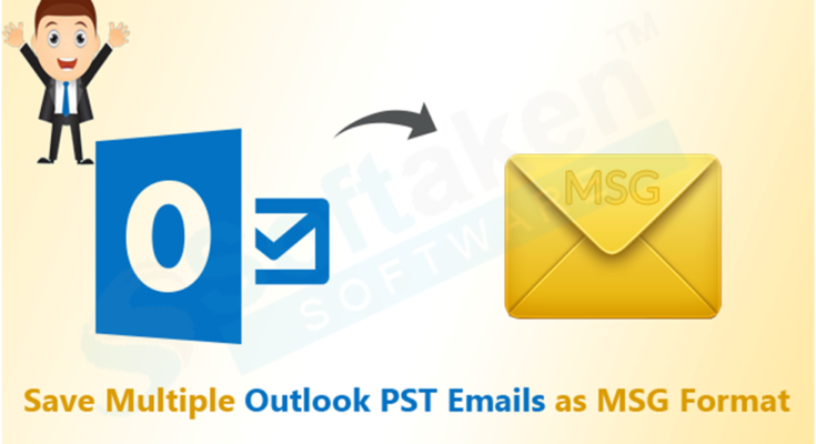 Outlook PST Emails as MSG Format